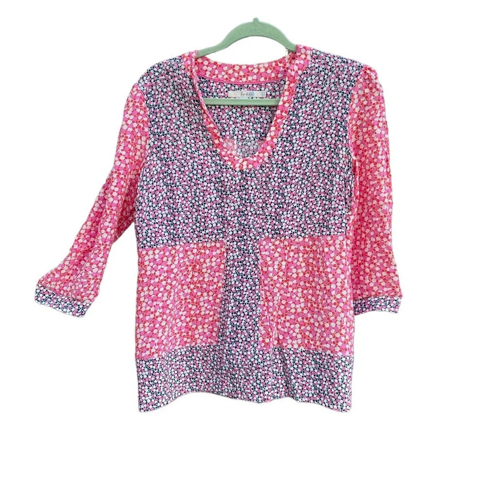 BODEN MOLLIE PATCHWORK BLOUSE